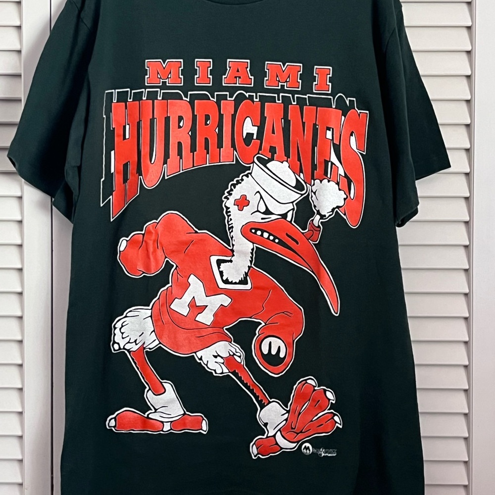 UM Green and Orange Graphic Tee